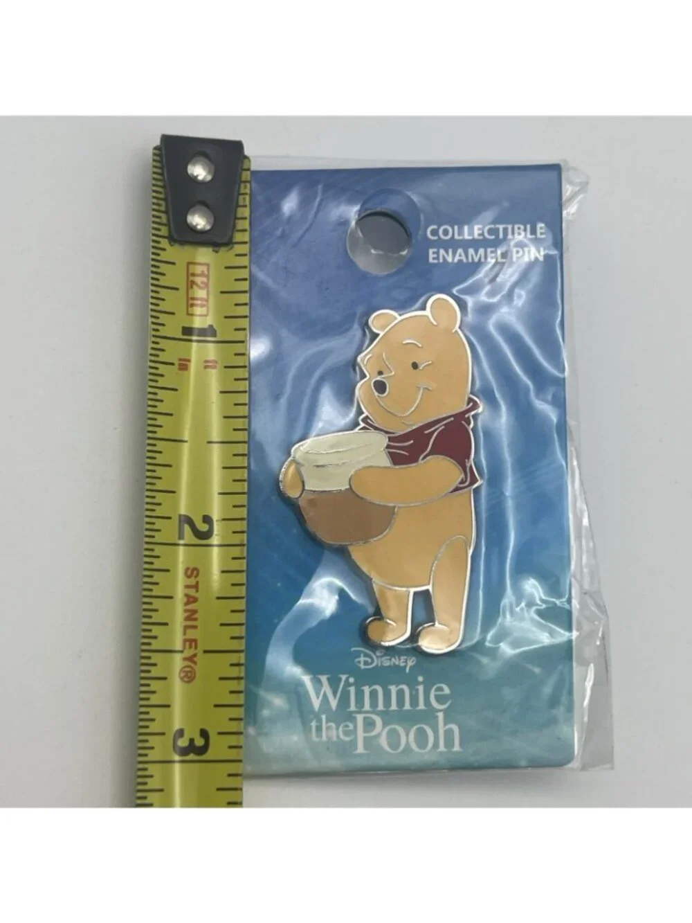 Disney Winnie the Pooh Bear Honey Hunny Pot Pin NEW Sealed Enamel 1.75